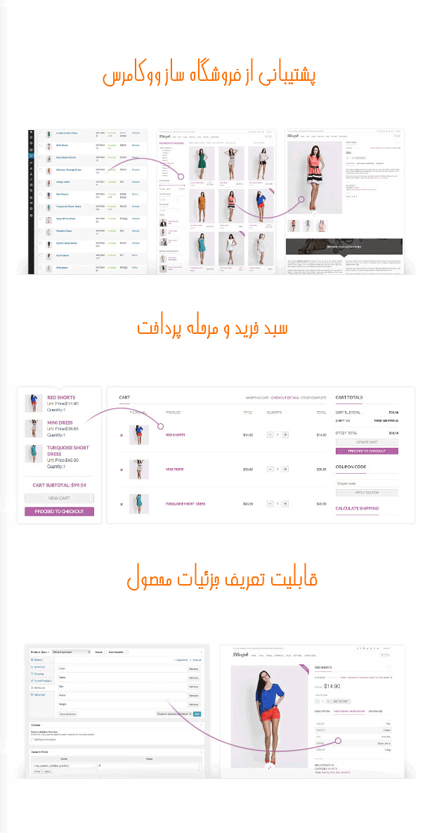 پشتیبانی از فروشگاه ساز قدرتمند وردپرس ووکامرسی