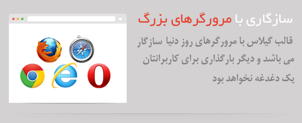 قالب مجله ی خبری گیلاس وردپرس فارسی